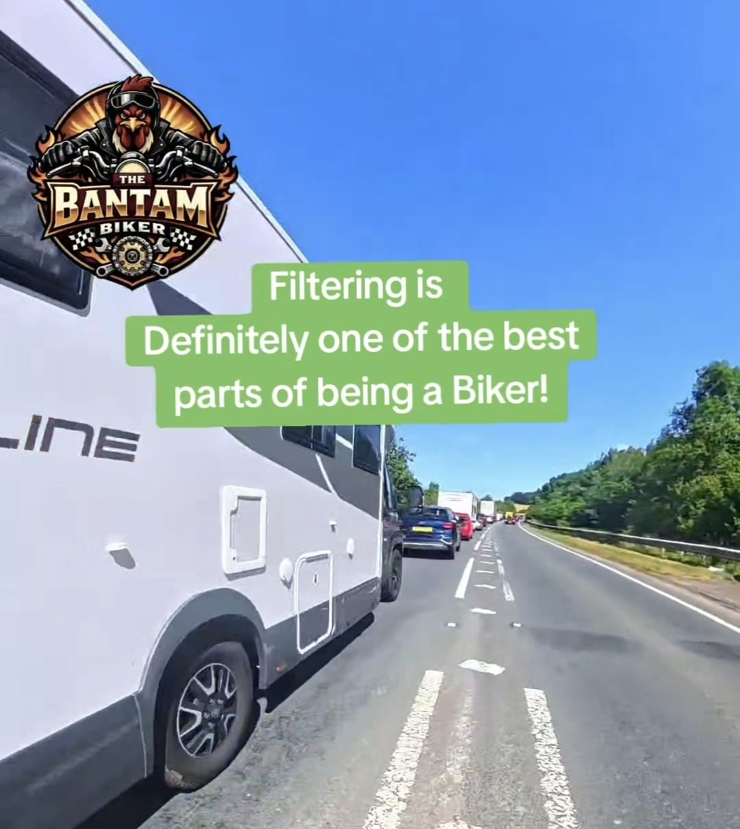 How to Filter Safely on a Motorcycle in the UK