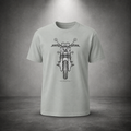 Bantam 56 Motorcycle T-Shirt – Vintage Front View Bike Graphic