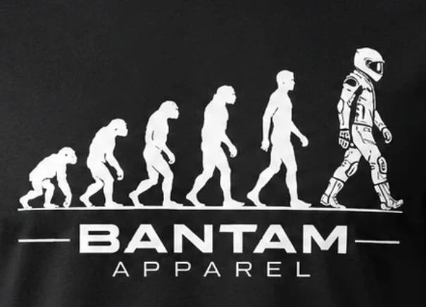 Bantam Apparel Evolution Biker T-Shirt – Black